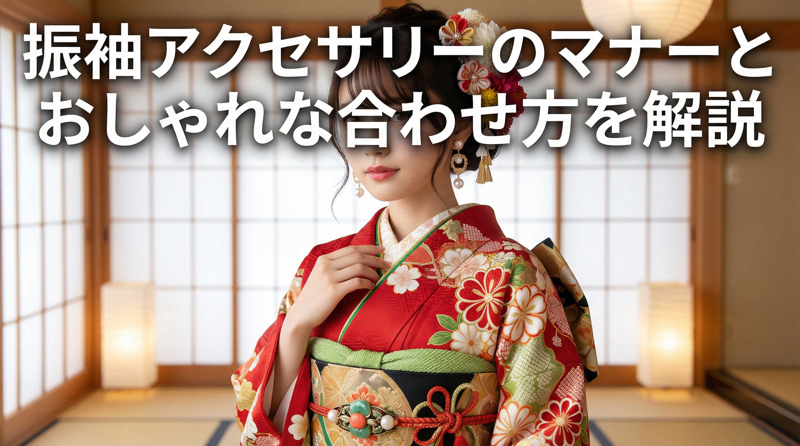 振袖アクセサリーのマナーとおしゃれな合わせ方を解説