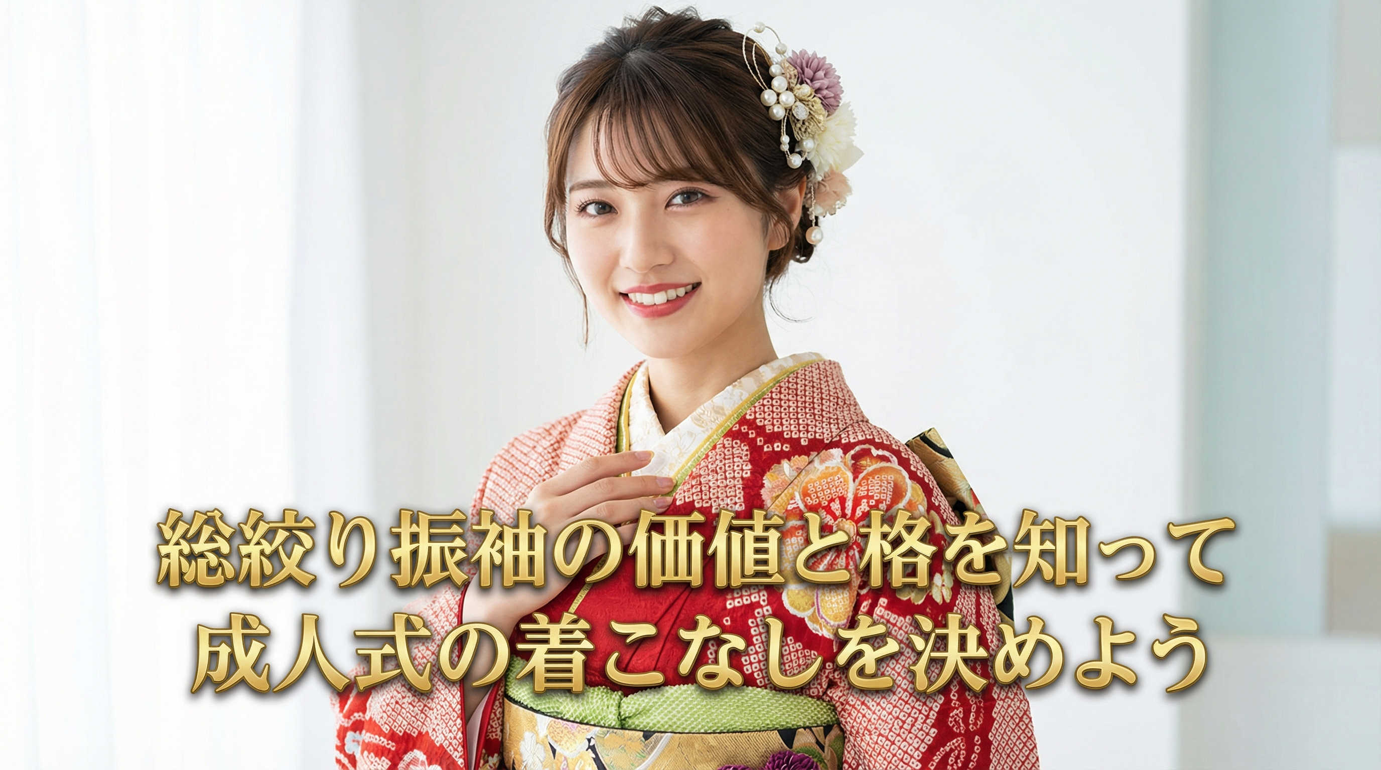 総絞り振袖の価値と格を知って成人式の着こなしを決めよう