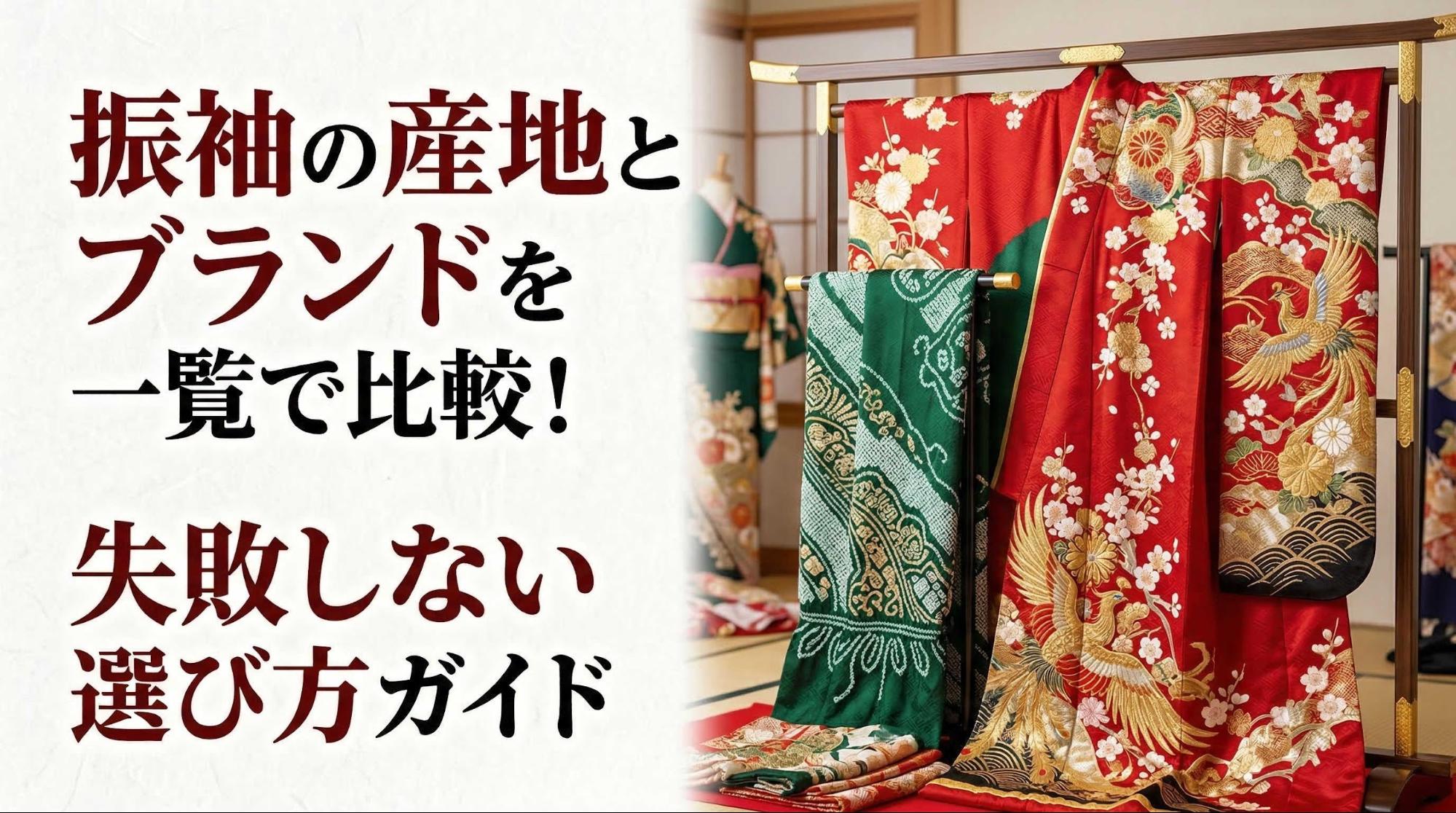 振袖の産地とブランドを一覧で比較！失敗しない選び方ガイド