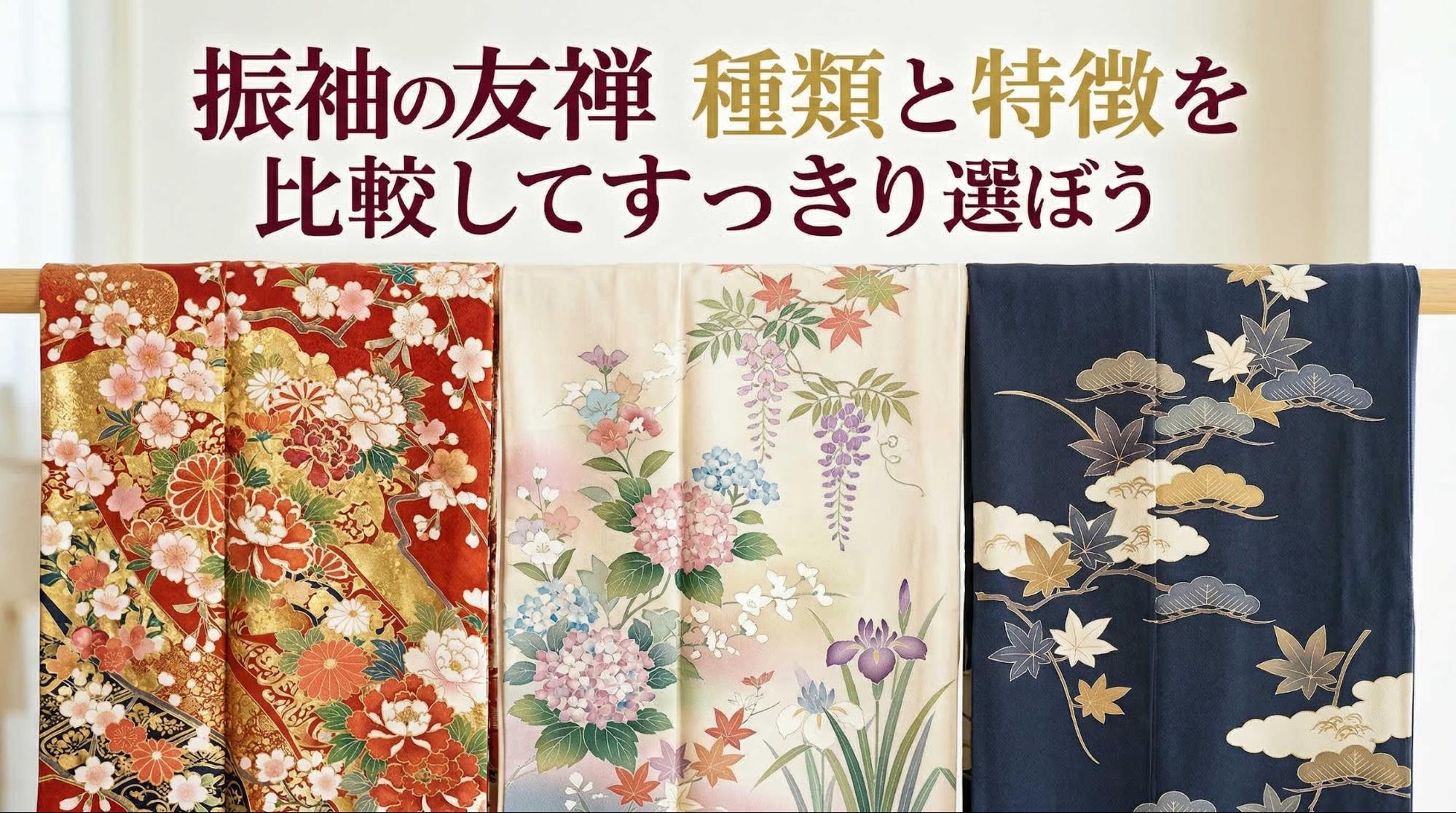 振袖の友禅 種類と特徴を比較してすっきり選ぼう
