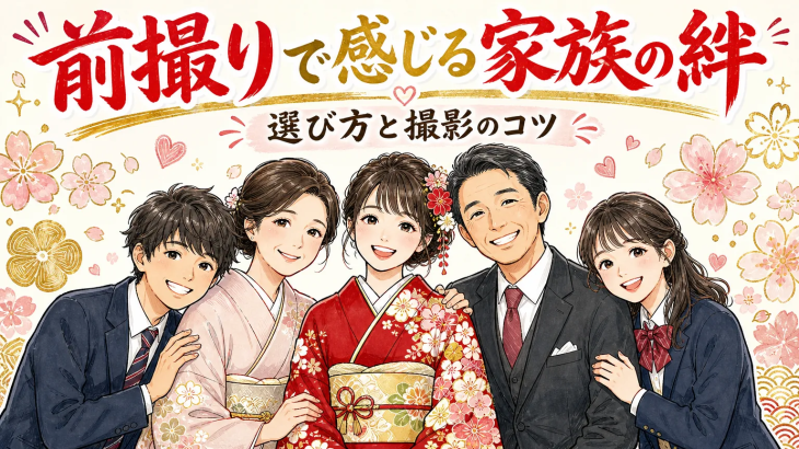 前撮りで感じる家族の絆 選び方と撮影のコツ