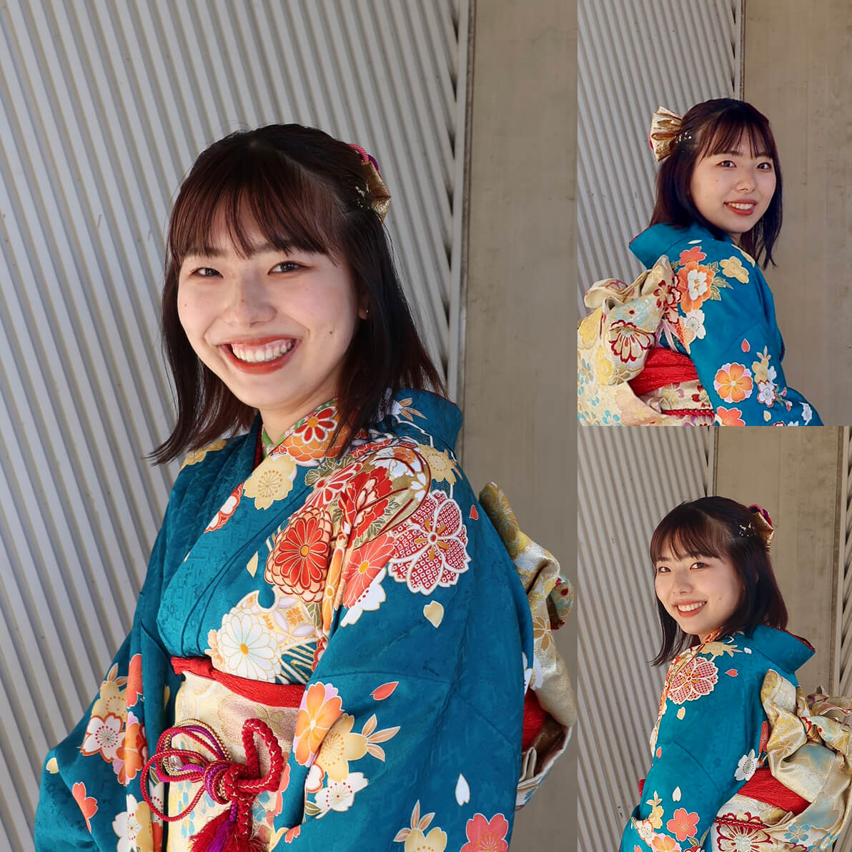 振袖のボブスタイル「すぎやま」さんの髪型