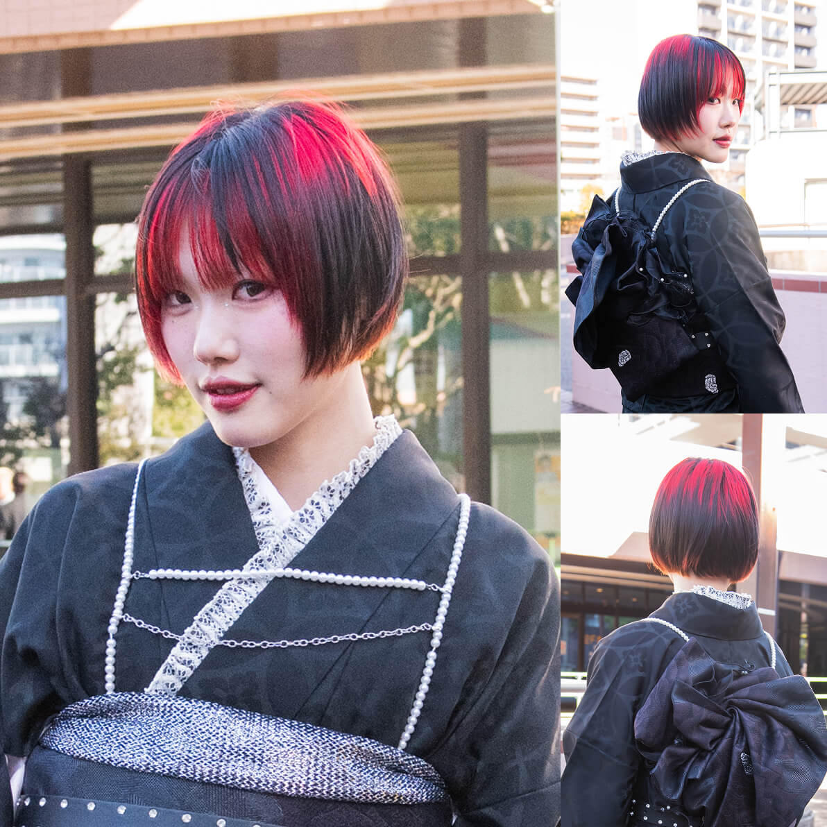 振袖のショートスタイル「きらり」さんの髪型