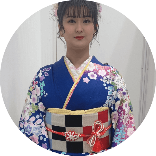 あの子とかぶらない！市松模様が映える帯結びコーデ