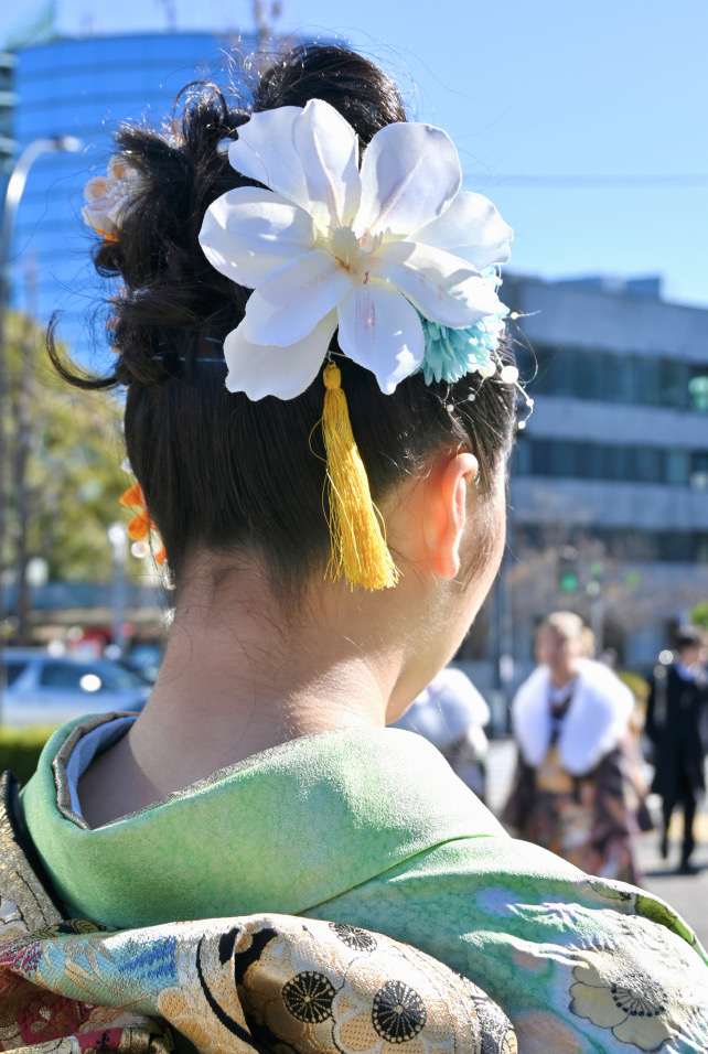 ききょうさんのヘアスタイル（後ろ姿）